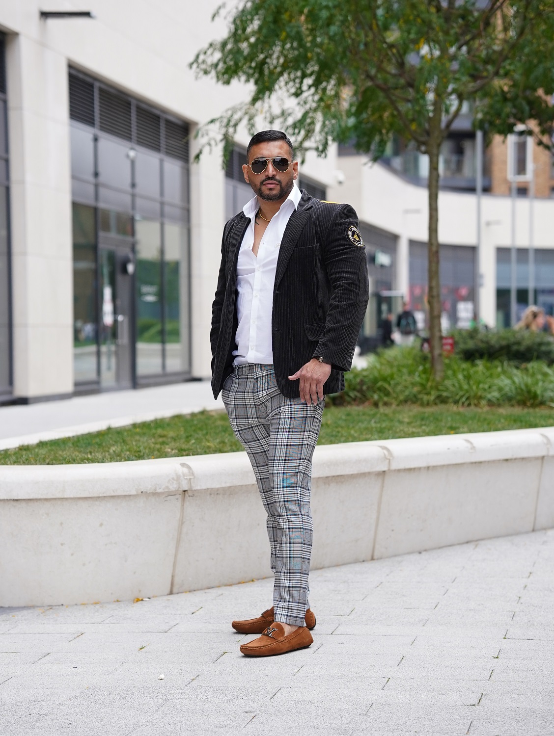 IMLimited Corduroy Black Blazer Jacket