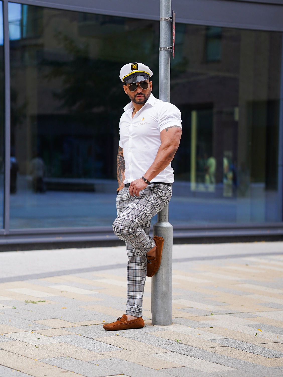 IMLimited Short Sleeve White Shirt