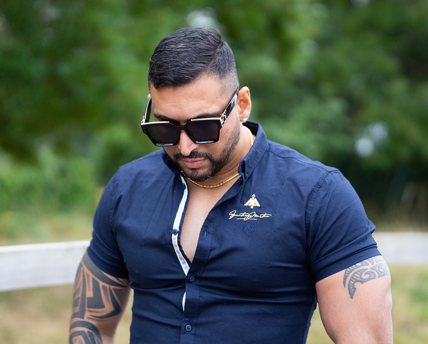 Oxford Short Sleeve Deep Navy Shirt