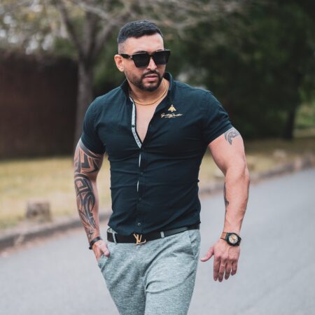 Oxford Short Sleeve Mint White Shirt